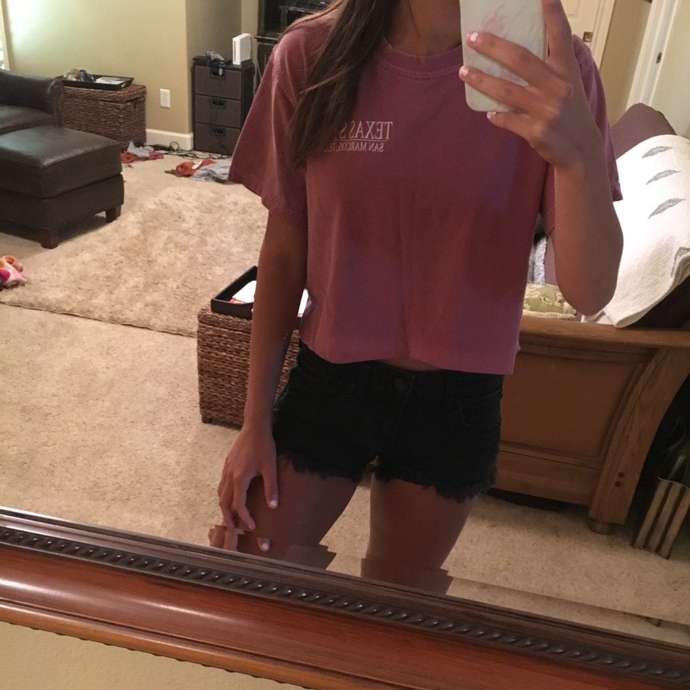 black american eagle shorts